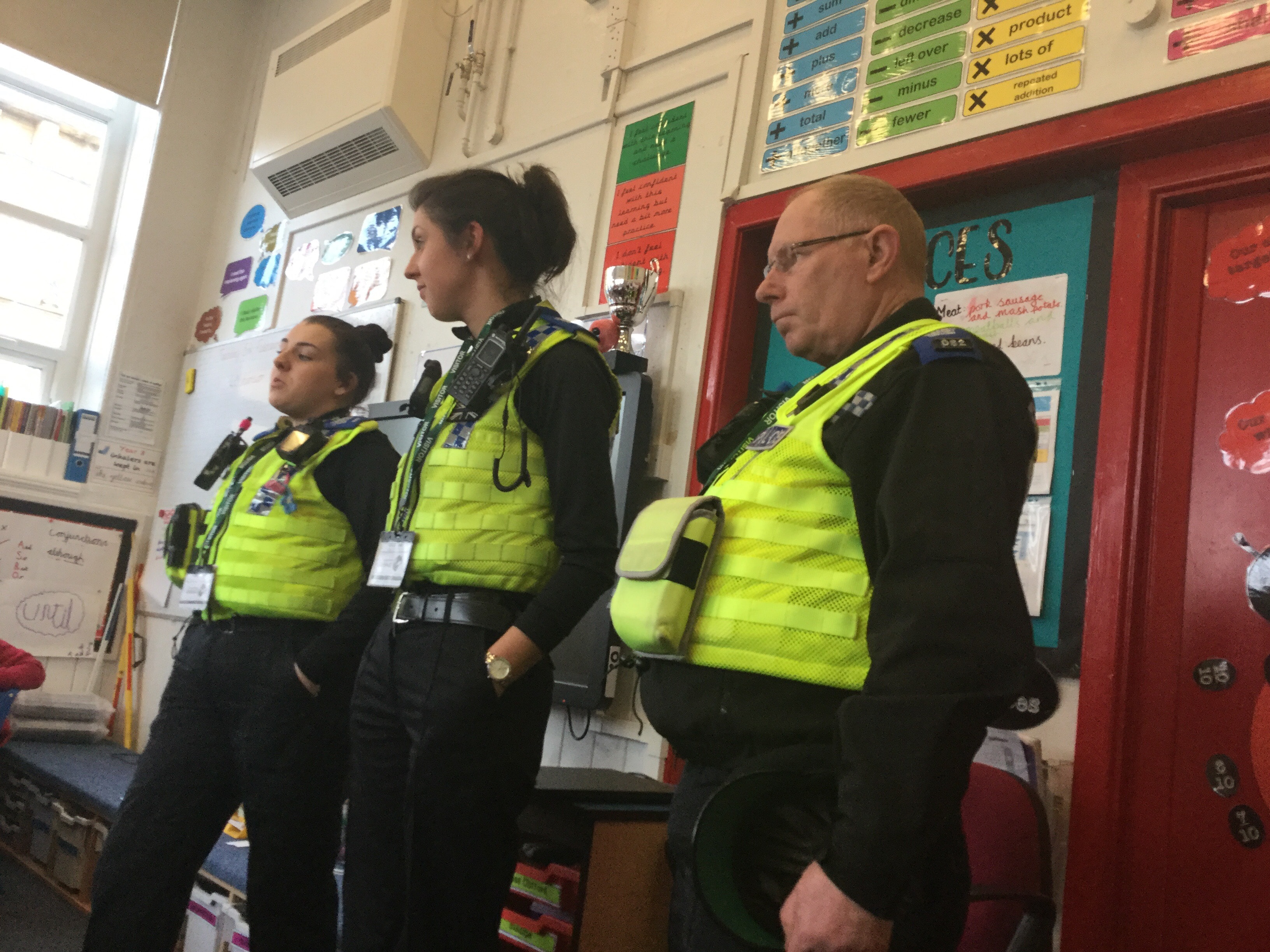 a school visit from the police